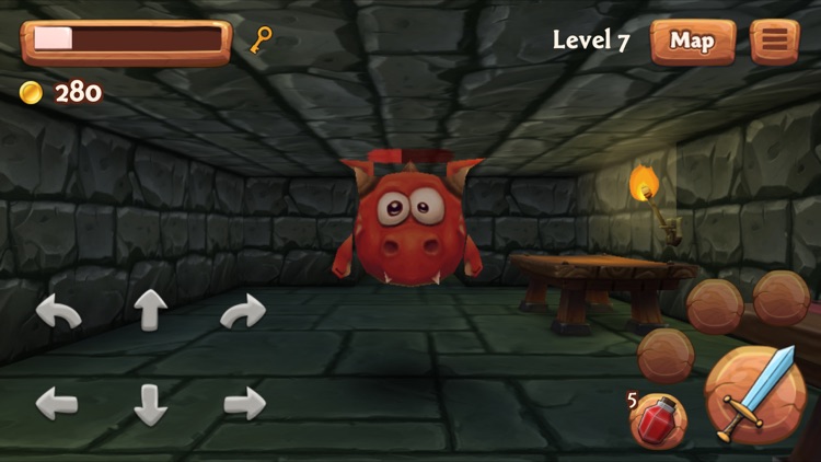 地牢密室世界逃脱：好玩的免费游戏 screenshot-3
