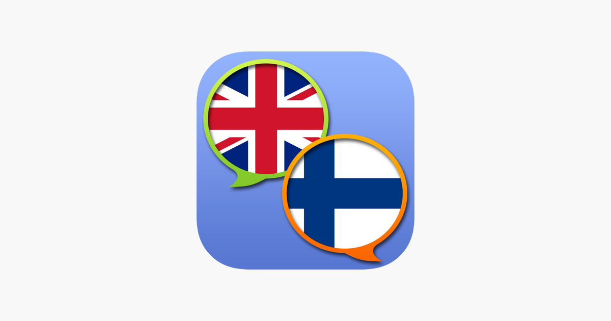 Englanti Suomi sanakirja App Storessa