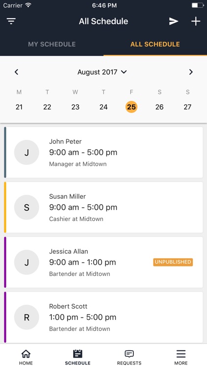 Staffvelox Employee Scheduling