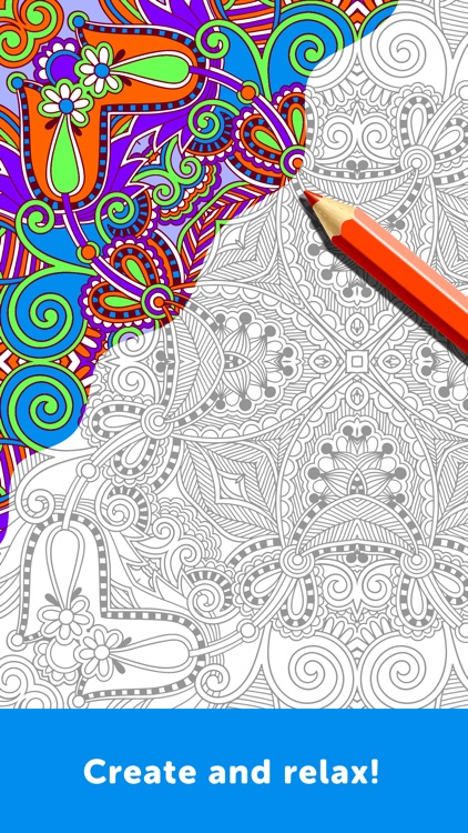 Adult Coloring Book - Coloring Book for Adults screenshot-1