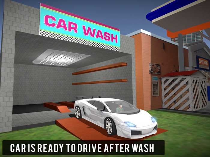 Car Service Station Parking