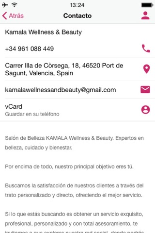 Kamala Wellness & Beauty screenshot 2