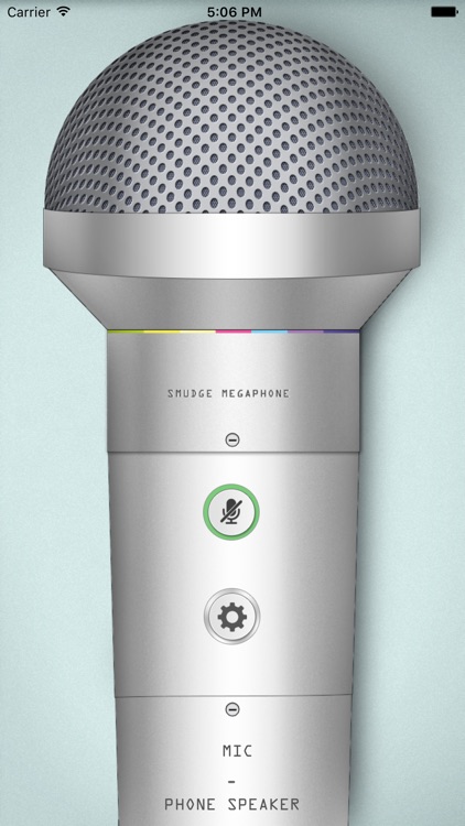 Megaphone: turn your device into a microphone