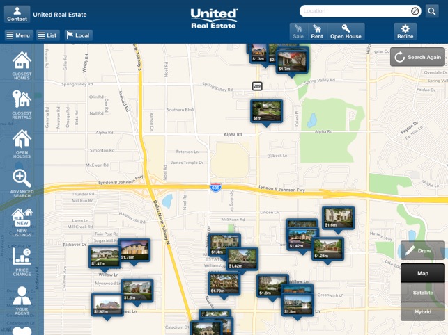 United Real Estate for iPad