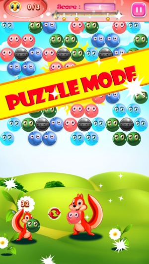 Bubble Birds Shooter 爆炸 愤怒的小鸟 泡 泡沫 星星 白色(圖3)-速報App