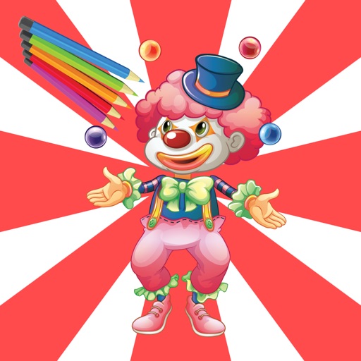 Circus Coloring Book For Boys Girls Toddlers Free Icon