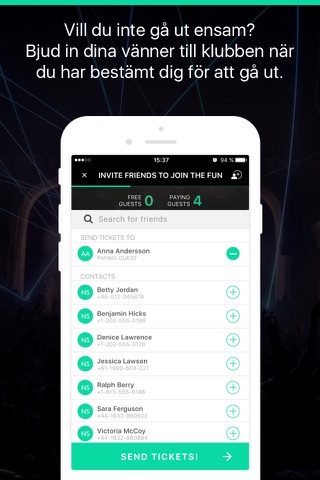 Keyflow: Your key to nightlife screenshot 4