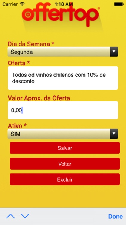 OfferTop Estabelecimento screenshot-4