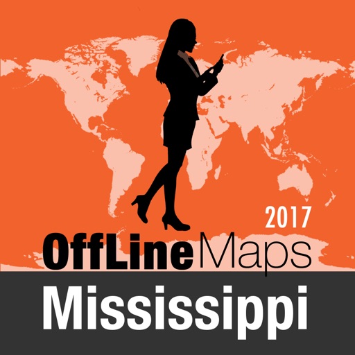 Mississippi Offline Map and Travel Trip Guide