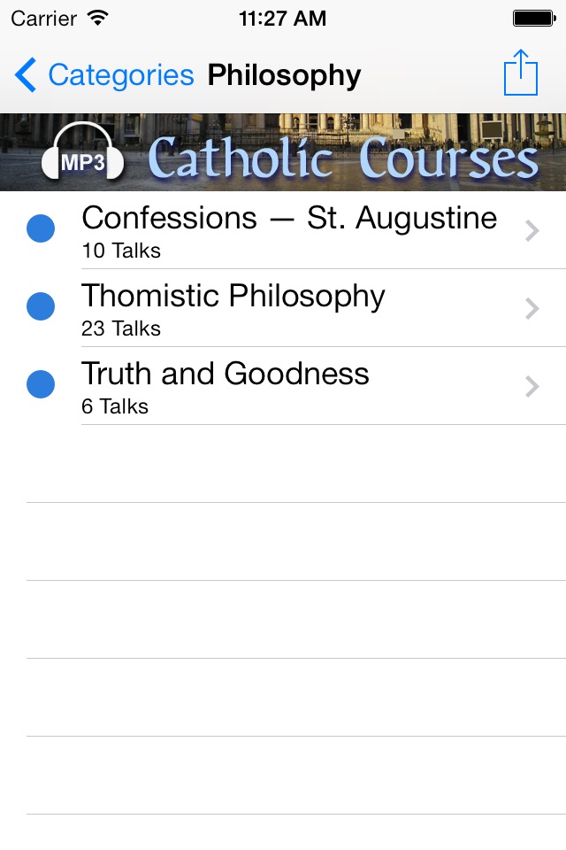 Audio Catholic Courses screenshot 2