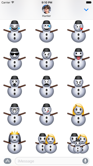 Snowman Emoji(圖2)-速報App