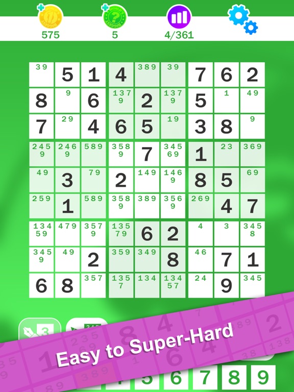 Sudoku : World's Biggest Number Logic Puzzle screenshot 3