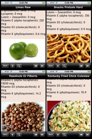 Food Vitamin Index List 1800+ screenshot 2