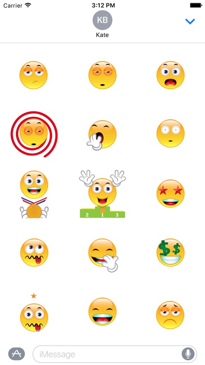 Smileyz - Animated Smiley Stickers screenshot-3