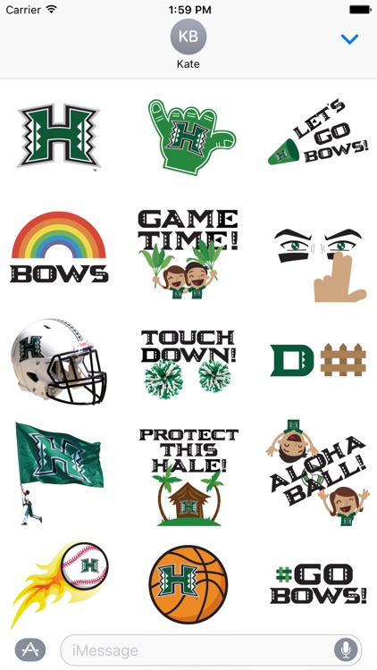 University of Hawaii Stickers