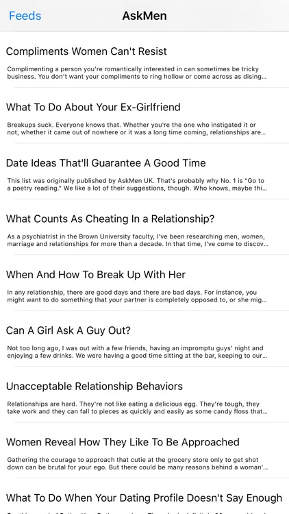 Relationships and Dating - An App for Men and Women! screenshot-4