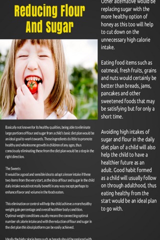 Healthy Eating For Children screenshot 3