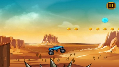 Hill Monster Truck:Stunt Racing screenshot 2