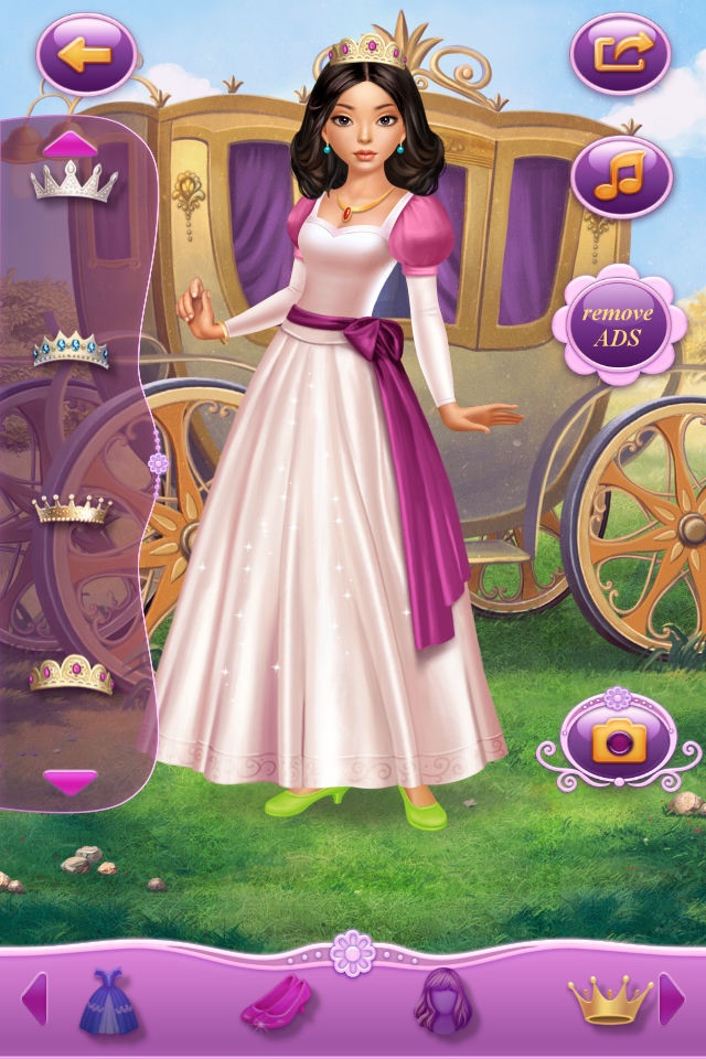 Dress Up Princess Laura screenshot 3