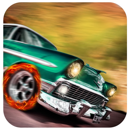 Classic Car Racing 3D Icon