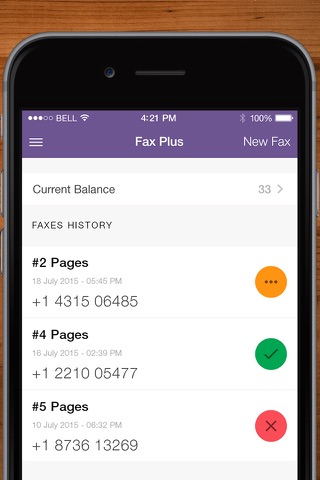 Fax Plus- Send fax from iPhone or iPad screenshot 3