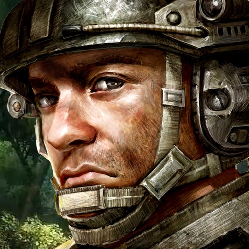Elite Army commando Jungle warfare Sniper assassin icon