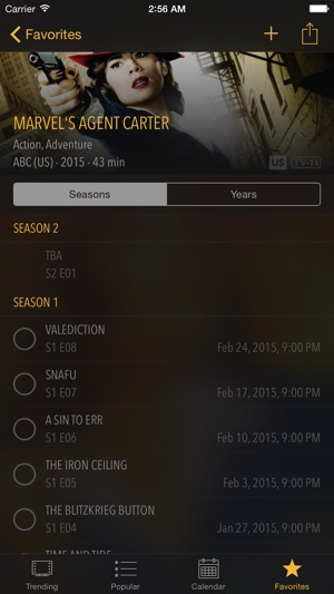 Seasons - TV Shows Tracker(圖2)-速報App