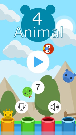 4 Animals Jump Game