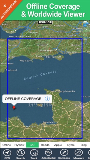 Marine: Cherbourg to channel island-solent HD - GPS Map Navi(圖5)-速報App