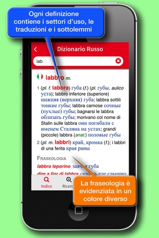 Dizionario Russo Hoepli screenshot 3