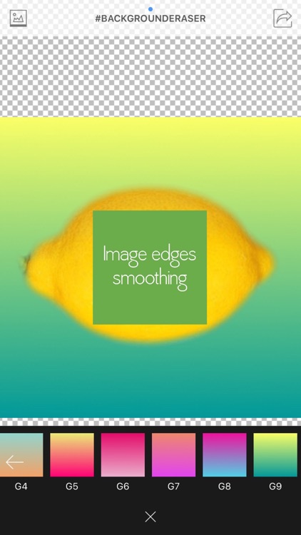 Background Eraser: superimpose