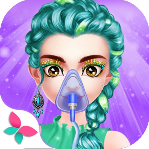 Colorful Girl's Heart Surgery icon