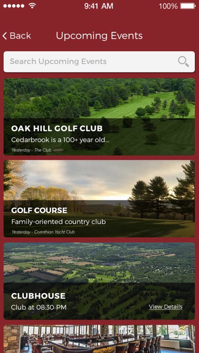Oak Hill Golf Club screenshot 4