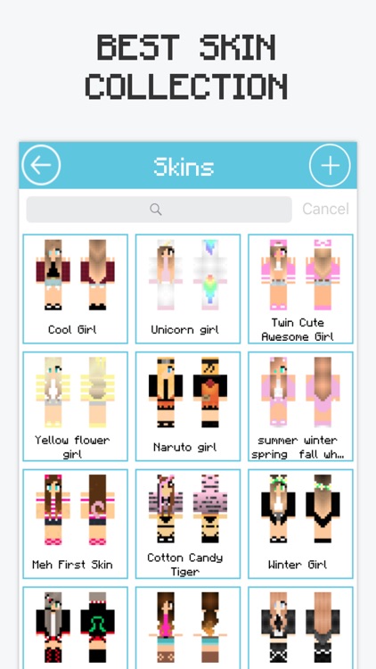 Girl Skin for Minecraft PE Free