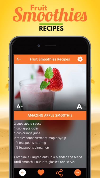 Fruit Smoothies Recipes screenshot-3