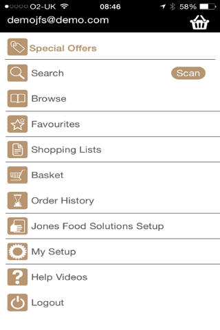 Jones Food Solutions screenshot 2
