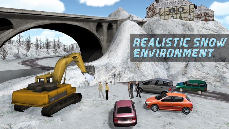 Heavy Snow Excavator Simulator – 3D Crane Truck Simulation Game