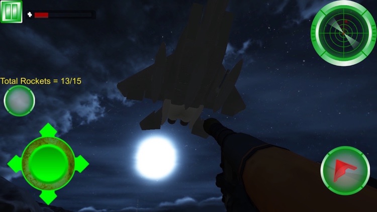 War of mountain Commando F16 fighter screenshot-4
