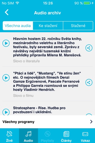 iRadio – Český rozhlas screenshot 3