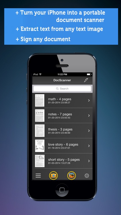 Doc Scanner + OCR: PDF scanner to scan document, receipt, photo