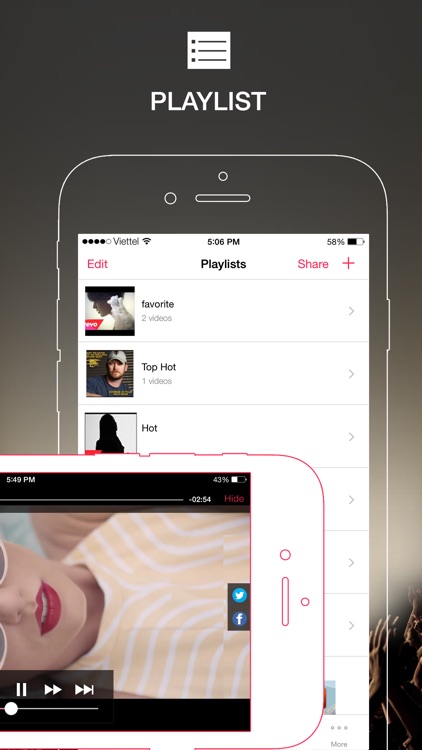 Music Tube - Player and Streamer for Youtube screenshot-3