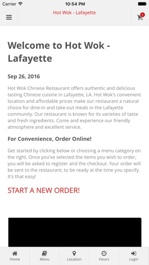 Hot Wok - Lafayette