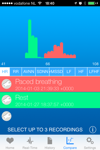 Heart Rate Variability Logger screenshot 3