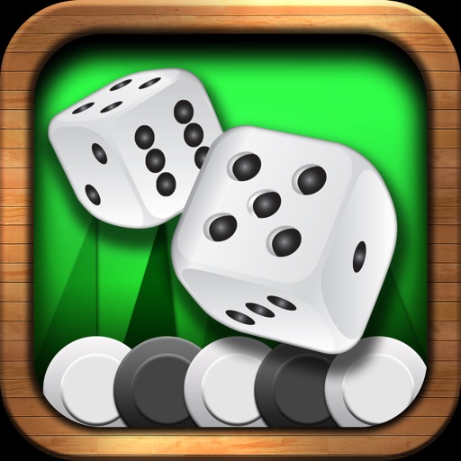 Backgammon Free 2 Players: Multiplayer online Icon