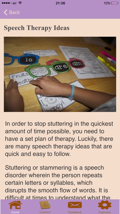 Speech Therapy Exercises