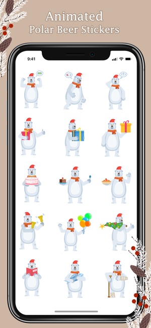 Animated Polar Bear Stickers!(圖3)-速報App