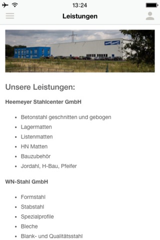 Heemeyer Stahlcenter GmbH screenshot 3