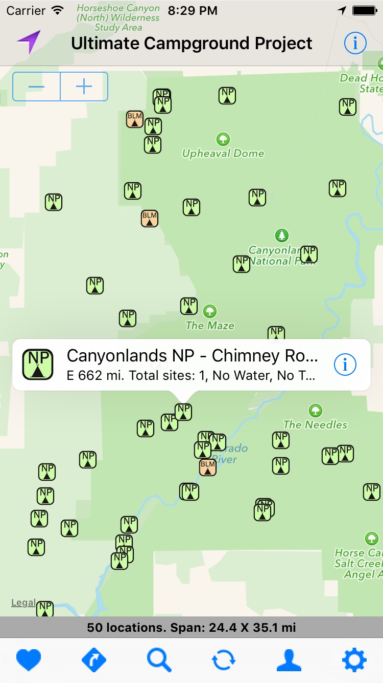 Camping Apps for iOS