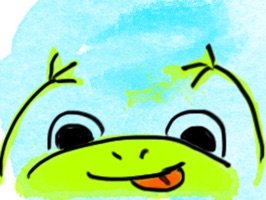 Funny frogs - this a cute green frogs that will make you smile over and over again