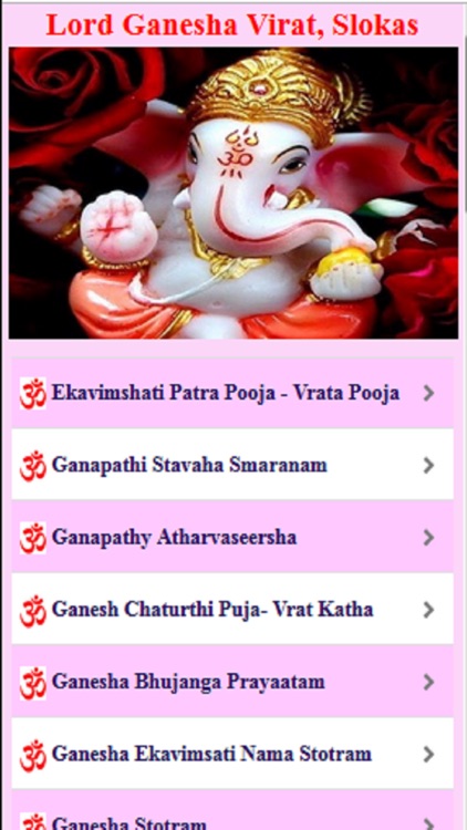 Lord Ganesha Virat Slokas